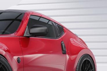CSR Seitenscheibenblenden mit ABE für Nissan 370Z (Z34) Coupe SSB021-L Lackierung erforderlich (unlackiert roh)