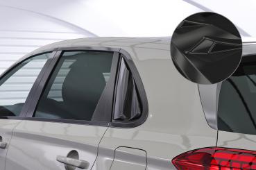CSR Seitenscheibenblenden mit ABE für Hyundai I30 (PD) Schrägheck SSB024-G Glossy schwarz Hochglanz (keine Lackierung erforderlich)