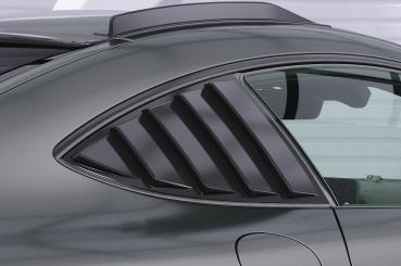 CSR Seitenscheibenblenden mit ABE für Mercedes-Benz AMG GT (190) SSB036-G Glossy schwarz Hochglanz (keine Lackierung erforderlich)