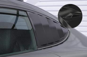 CSR Seitenscheibenblenden mit ABE für Mercedes-Benz AMG GT (190) SSB036-G Glossy schwarz Hochglanz (keine Lackierung erforderlich)