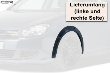 CSR Kotflügelverbreiterung vorne für VW Golf 6 VB015