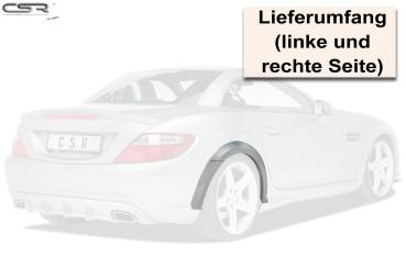 CSR Kotflügelverbreiterung hinten für Mercedes-Benz SLK / SLC R172 VB018