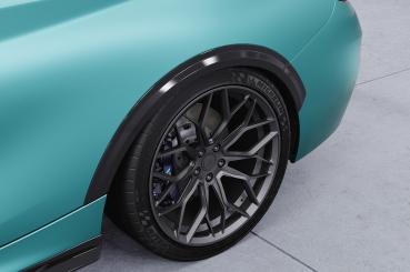 CSR Kotflügelverbreiterung für BMW 2er F22/F23 VB034-G Glossy schwarz Hochglanz (keine Lackierung erforderlich)