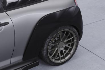 CSR Kotflügelverbreiterung für Mini F56 / F57 VB036-S strukturiert schwarz matt (keine Lackierung erforderlich)