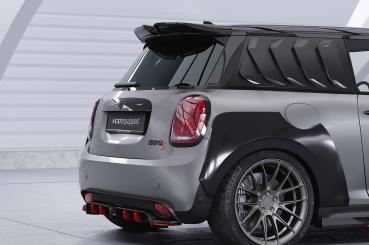 CSR Kotflügelverbreiterung für Mini F56 / F57 VB036-S strukturiert schwarz matt (keine Lackierung erforderlich)