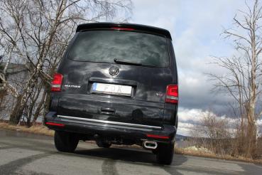 Fox passend für VW Bus T5/ T6 Endschalldämpfer - 160x80 Typ 53 VW131012-597
