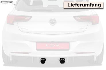 CSR Endrohrblenden für Endschalldämpfer für Opel Astra K ZB154