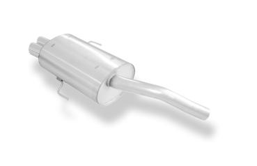 Fox passend für Alfa Romeo 156 Endschalldämpfer - 2x76 Typ 14 AL060002-088