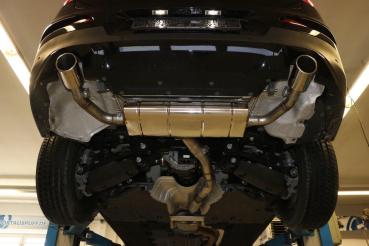 Fox passend für BMW X3 G01/ X4 G02 - 20i Endschalldämpfer quer Ausgang rechts/links - 1x90 Typ 16 rechts/links BM171005-131