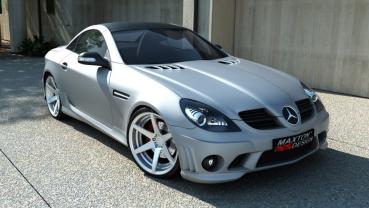Maxton Design Bodykit für Mercedes SLK R171 AMG204 Look GFK