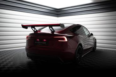 Maxton Design Carbon Spoiler + LED für Tesla Model 3