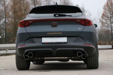 Fox passend für CUPRA Formentor 4x4 - VZ5 Endschalldämpfer mit 2 Abgasklappen - 2x100 und 2x90 Typ 25 CU100015-294M