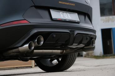 Fox passend für CUPRA Formentor 4x4 - VZ5 Endschalldämpfer mit 2 Abgasklappen - 2x100 und 2x90 Typ 25 CU100015-294M