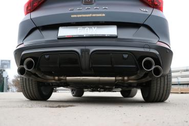 Fox passend für CUPRA Formentor 4x4 - VZ5 Endschalldämpfer mit 2 Abgasklappen - 2x100 und 2x90 Typ 25 CU100015-294M