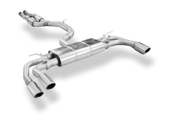 Fox passend für CUPRA Formentor 4x4 - VZ5 Endschalldämpfer mit 2 Abgasklappen - 2x88x74 Typ 32 rechts/links und Vorschalldämpfer CU100015-344ANL