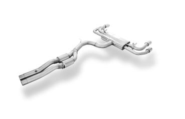 Fox passend für CUPRA Formentor 4x4 - VZ5 Endschalldämpfer mit 2 Abgasklappen - 2x88x74 Typ 32 rechts/links und Vorschalldämpfer CU100015-344ANL