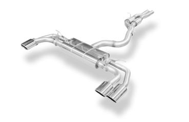 Fox passend für CUPRA Formentor 4x4 - VZ5 Endschalldämpfer mit 2 Abgasklappen - 2x115x85 Typ 44 rechts/links und Vorschalldämpfer CU100015-348ANL