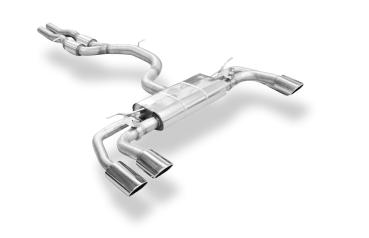 Fox passend für CUPRA Formentor 4x4 - VZ5 Endschalldämpfer mit 2 Abgasklappen - 2x115x85 Typ 44 rechts/links und Vorschalldämpfer CU100015-348ANL