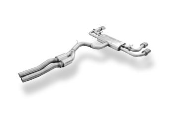 Fox passend für CUPRA Formentor 4x4 - VZ5 Endschalldämpfer mit 2 Abgasklappen - 2x115x85 Typ 44 rechts/links und Vorschalldämpfer CU100015-348ANL