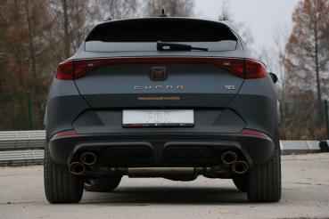 Fox passend für CUPRA Formentor 4x4 - VZ5 Endschalldämpfer mit 2 Abgasklappen - 2x115x85 Typ 32 rechts/links Kupfer-Optik CU100015-348K