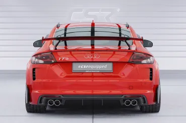 CSR Dachfinnen mit ABE für Audi TT / TTS / TTRS FV 8S Coupe DF014-L Lackierung erforderlich (unlackiert roh)