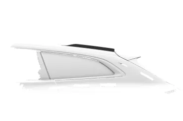 CSR Dachfinnen mit ABE für VW Arteon (Typ 3H) Shooting Brake DF039-L Lackierung erforderlich (unlackiert roh)