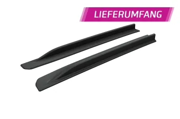 CSR Dachfinnen mit ABE für VW Golf 7 (Typ AU) DF029-G Glossy schwarz Hochglanz (keine Lackierung erforderlich)