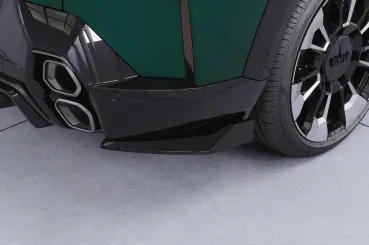 CSR Diffusor | Heckansatz für BMW XM G09 HA502-G Glossy schwarz Hochglanz (keine Lackierung erforderlich)