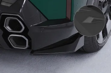 CSR Diffusor | Heckansatz für BMW XM G09 HA502-S Strukturiert schwarz matt (keine Lackierung erforderlich)