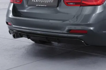 CSR Diffusor | Heckansatz mit ABE für BMW 3er F31 Touring LCI HA287-G Glossy schwarz Hochglanz (keine Lackierung erforderlich)