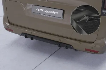 CSR Diffusor | Heckansatz mit ABE für Mercedes-Benz V-Klasse 447 HA426-C Carbon Look Hochglanz (keine Lackierung erforderlich)