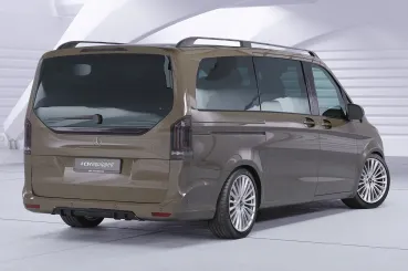 CSR Diffusor | Heckansatz mit ABE für Mercedes-Benz V-Klasse 447 HA426-S strukturiert schwarz matt (keine Lackierung erforderlich)