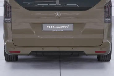 CSR Diffusor | Heckansatz mit ABE für Mercedes-Benz V-Klasse 447 HA426-L Lackierung erforderlich (unlackiert roh)