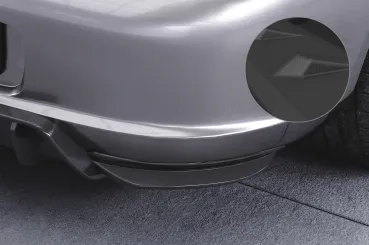 CSR Diffusor | Heckansatz mit ABE für Porsche Boxster 986 HA421-S strukturiert schwarz matt (keine Lackierung erforderlich)