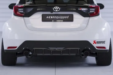 CSR Diffusor | Heckansatz mit ABE für Toyota GR Yaris (XP21) HA277-L Lackierung erforderlich (unlackiert roh)