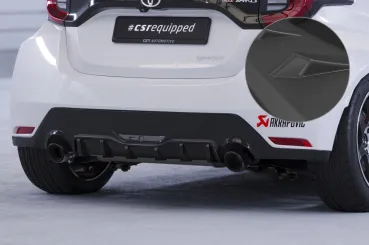 CSR Diffusor | Heckansatz mit ABE für Toyota GR Yaris (XP21) HA277-L Lackierung erforderlich (unlackiert roh)