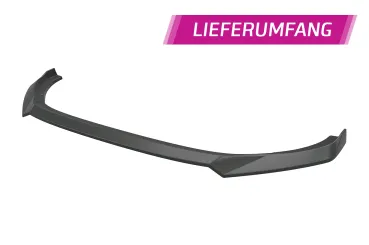 CSR Frontspoiler | Cup-Spoilerlippe für Skoda Octavia 4 RS CSL992-C Carbon Look Hochglanz (keine Lackierung erforderlich)
