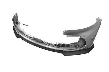 CSR Frontspoiler | Cup-Spoilerlippe mit ABE für Alfa Romeo Tonale CSL905-C Carbon Look Hochglanz (keine Lackierung erforderlich)