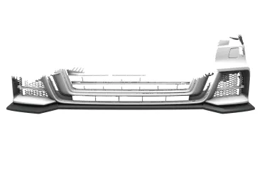 CSR Frontspoiler | Cup-Spoilerlippe mit ABE für Audi A3 S-Line / S3 8V CSL990-G Glossy schwarz Hochglanz (keine Lackierung erforderlich)