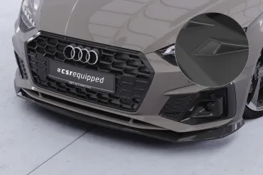 CSR Frontspoiler | Cup-Spoilerlippe mit ABE für Audi A5 F5 Sportback CSL929-L Lackierung erforderlich (unlackiert roh)
