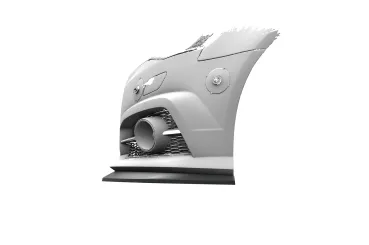 CSR Frontspoiler | Cup-Spoilerlippe mit ABE für Audi A6 S-Line / S6 C7 (Typ 4G) CSL019-C Carbon Look Hochglanz (keine Lackierung erforderlich)