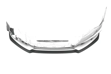 CSR Frontspoiler | Cup-Spoilerlippe mit ABE für Audi A6 S-Line / S6 C7 (Typ 4G) CSL019-S strukturiert schwarz matt (keine Lackierung erforderlich)