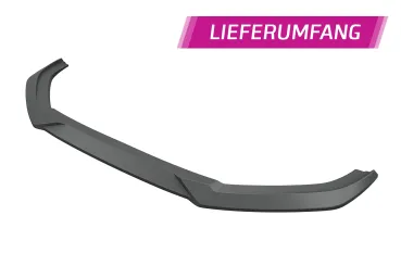 CSR Frontspoiler | Cup-Spoilerlippe mit ABE für Audi A6 S-Line / S6 C7 (Typ 4G) CSL019-S strukturiert schwarz matt (keine Lackierung erforderlich)