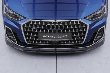 CSR Frontspoiler | Cup-Spoilerlippe mit ABE für Audi A8 D5 (Typ 4N/F8) CSL867-L Lackierung erforderlich (unlackiert roh)