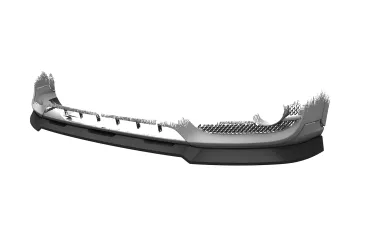 CSR Frontspoiler | Cup-Spoilerlippe mit ABE für Audi Q3 (8U) CSL810-C Carbon Look Hochglanz (keine Lackierung erforderlich)