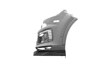 CSR Frontspoiler | Cup-Spoilerlippe mit ABE für Audi Q7 (4M) CSL984-L Lackierung erforderlich (unlackiert roh)