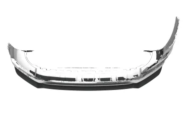 CSR Frontspoiler | Cup-Spoilerlippe mit ABE für Audi Q7 (4M) CSL984-C Carbon Look Hochglanz (keine Lackierung erforderlich)