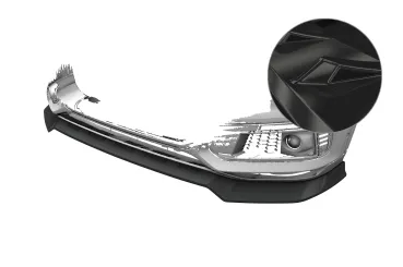 CSR Frontspoiler | Cup-Spoilerlippe mit ABE für Audi Q7 (4M) CSL984-G Glossy schwarz Hochglanz (keine Lackierung erforderlich)