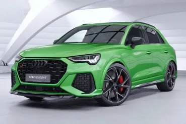 CSR Frontspoiler | Cup-Spoilerlippe mit ABE für Audi RSQ3 (F3) CSL838-L Lackierung erforderlich (unlackiert roh)
