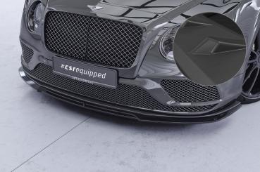 CSR Frontspoiler | Cup-Spoilerlippe mit ABE für Bentley Continental GT (2.Gen) Speed CSL016-L Lackierung erforderlich (unlackiert roh)